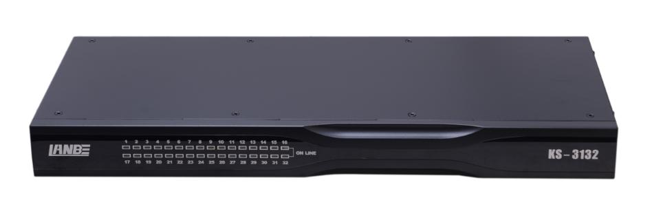 KS-3132 (CAT5 Rack-Mountable KVM Switch, 32ports)