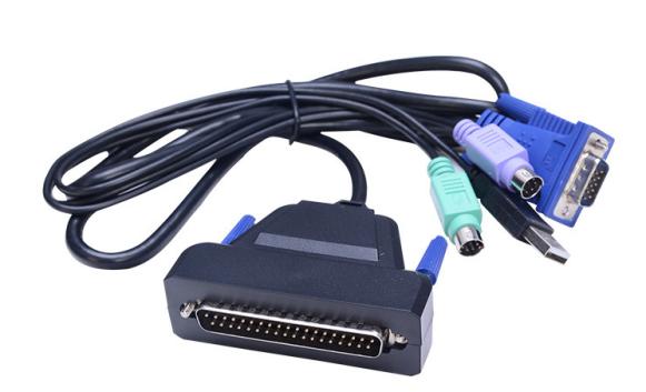 AS-7100ULS (Single Rail, VGA Series 17” LCD KVM Switch Single Port)